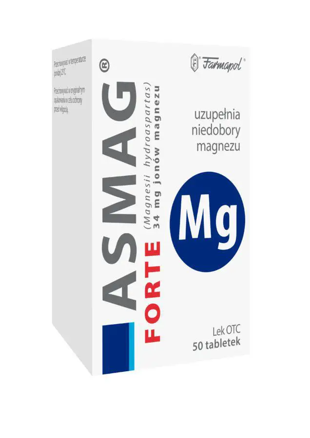 Asmag Forte 34 mg 50 tabletek - 1 - Apteka HIT