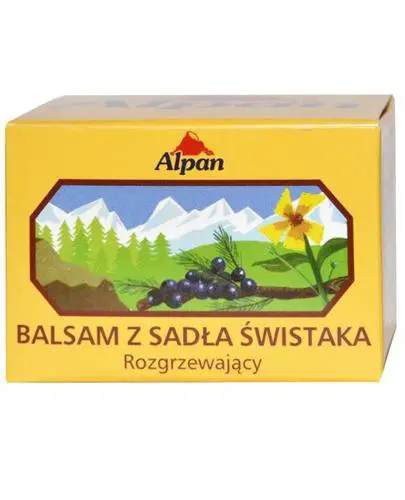 Rozgrzewający balsam z sadła świstaka 50 g Alpan - 1 - Apteka HIT