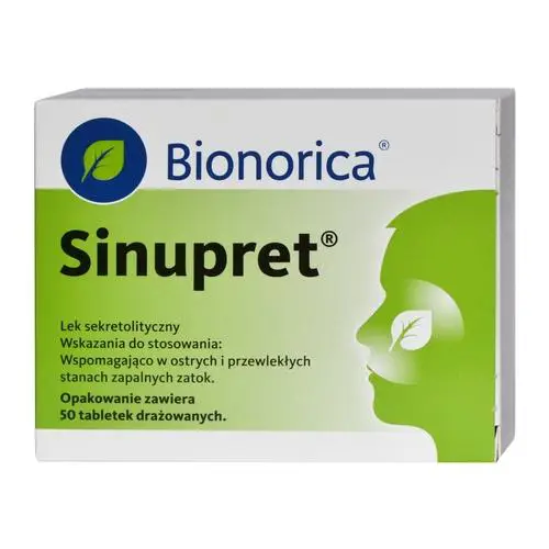 Bionorica Sinupret 50 draż. - 1 - Apteka HIT