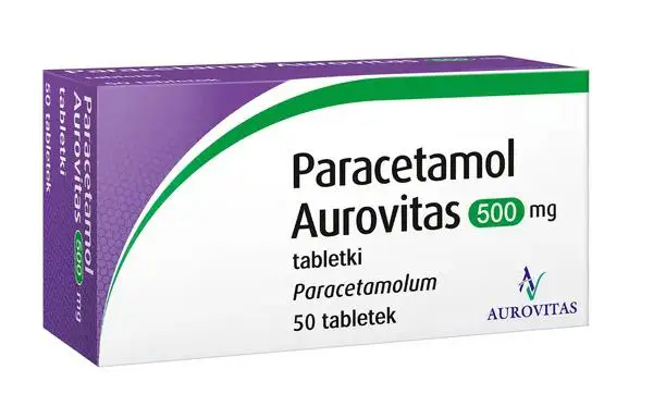 Paracetamol Aurovitas 500 mg 50 tabl. - 1 - Apteka HIT