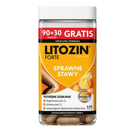 Litozin Forte 120 kapsułek - 1 - Apteka HIT