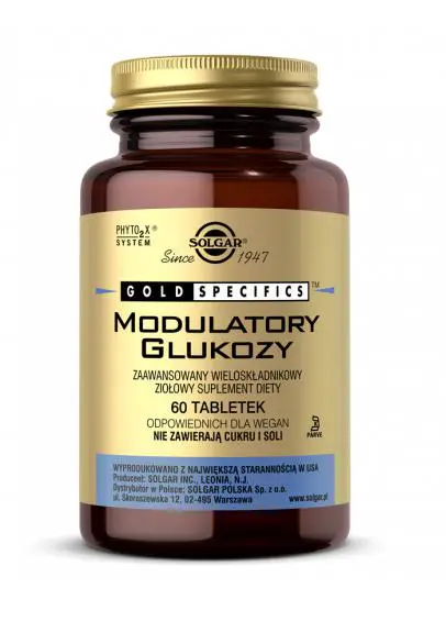 Solgar Modulatory Glukozy 60 tabl. - 1 - Apteka HIT