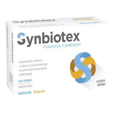 Synbiotex 20 kapsułek - 1 - Apteka HIT