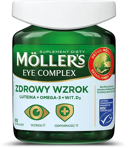 Mollers Eye Complex zdrowy wzrok 60 kapsułek - 1 - Apteka HIT