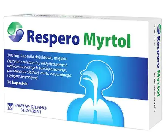 Respero Myrtol 300mg 20 kaps. - 1 - Apteka HIT