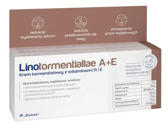 Linotormentiallae A+E Krem 50 g - 1 - Apteka HIT