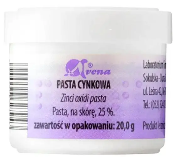 Pasta cynkowa 25% 20 g Avena - 1 - Apteka HIT