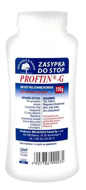 Proftin -G zasypka do stóp 120 g - 1 - Apteka HIT