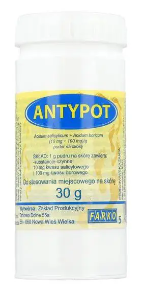 Antypot puder leczniczy 30 g - 1 - Apteka HIT