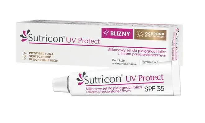 SUTRICON UV Protect - silikonowy Żel do pielęgnacji blizn 15 ml - 1 - Apteka HIT