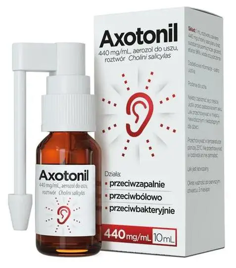 Axotonil 440mg/ml aerozol do uszu 10 ml - 1 - Apteka HIT