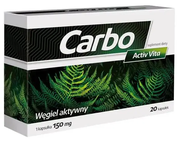 Carbo Activ Vita 20 kapsułek - 1 - Apteka HIT