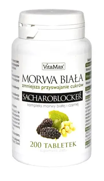 Morwa biała SACHAROBLOCKER 200 tabletek - 1 - Apteka HIT