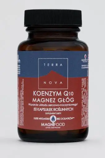 TERRANOVA Koenzym Q10 Magnez Głóg 50 kaps. - 1 - Apteka HIT