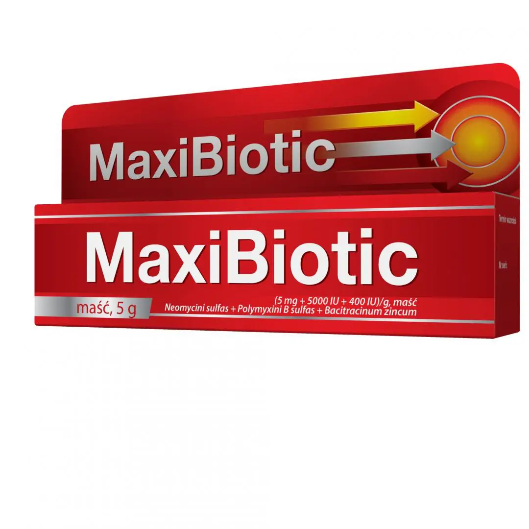 MaxiBiotic maść 5 g - 1 - Apteka HIT