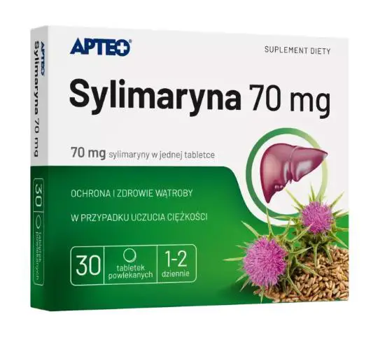 Sylimaryna 70 mg APTEO 30 tabl. - 1 - Apteka HIT