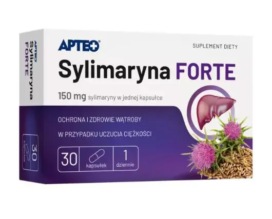 Sylimaryna Forte APTEO 30 kaps. - 1 - Apteka HIT