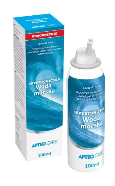 Woda morska hipertoniczna APTEO CARE 100 ml - 1 - Apteka HIT