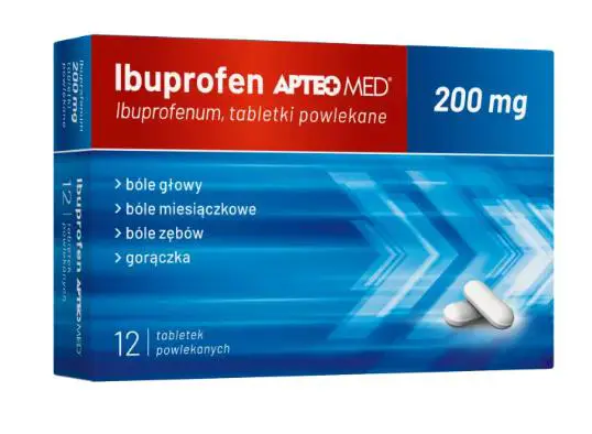 Ibuprofen 200 mg APTEO MED 12 tabl. - 1 - Apteka HIT