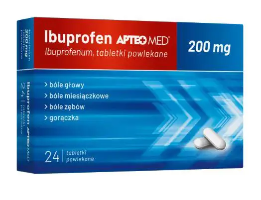 Ibuprofen 200 mg APTEO MED 24 tabl. - 1 - Apteka HIT