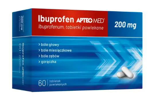 Ibuprofen 200 mg APTEO MED 60 tabl. - 1 - Apteka HIT