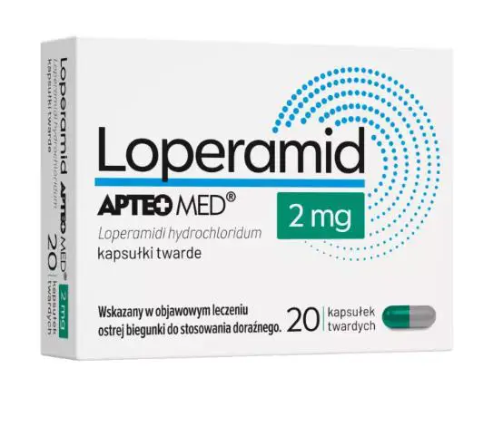 Loperamid 2 mg APTEO MED 20 kaps. - 1 - Apteka HIT