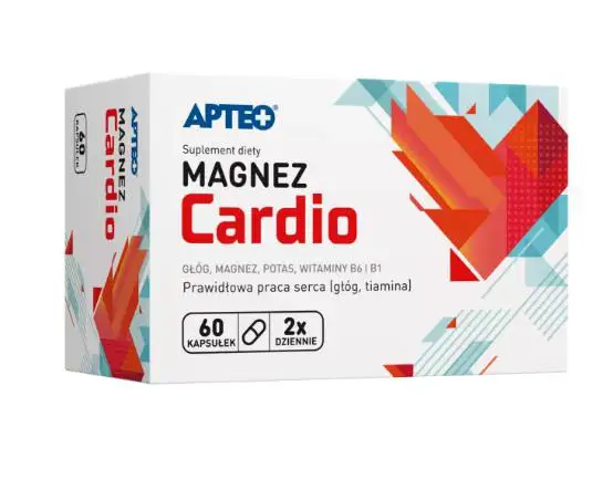 Magnez + wit. B6 cardio APTEO 60 kaps. - 1 - Apteka HIT