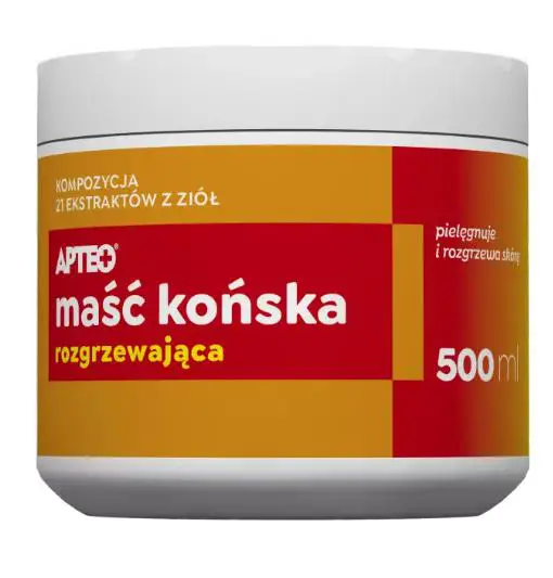 Maść końska rozgrzewająca  APTEO 500 ml. - 1 - Apteka HIT