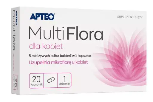 Multi Flora APTEO dla kobiet 20 kaps. - 1 - Apteka HIT