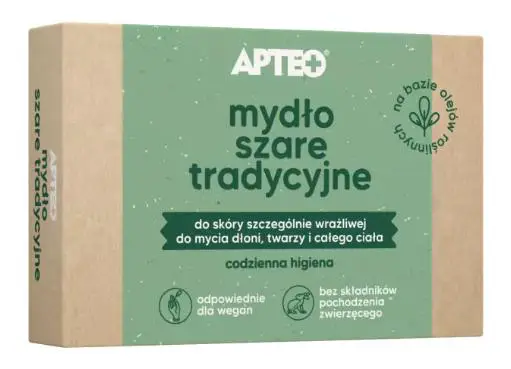 Mydło szare tradycyjne APTEO 100 g. - 1 - Apteka HIT