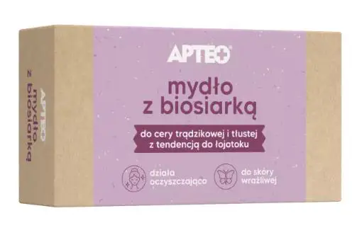 Mydło z biosiarką APTEO CARE 1 szt. - 1 - Apteka HIT