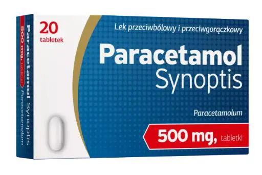 Paracetamol Synoptis 500 mg 20 tabl. - 1 - Apteka HIT