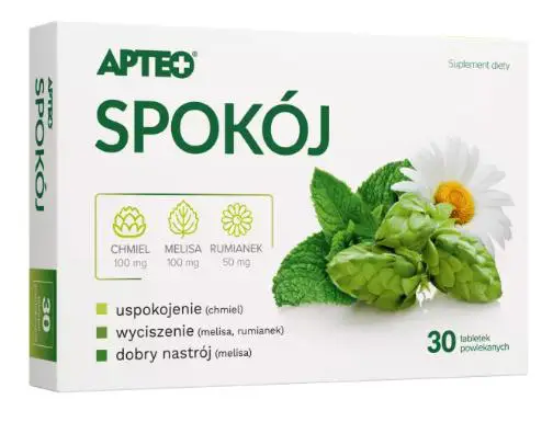 Spokój Apteo 30 tabl. - 1 - Apteka HIT