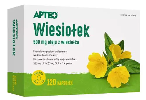 Wiesiołek Apteo 120 kaps. - 1 - Apteka HIT