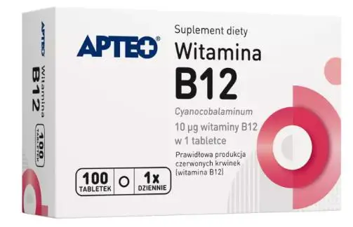 Witamina B12 APTEO 100 tabl. - 1 - Apteka HIT