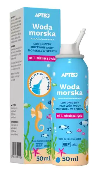 Woda morska od 1. miesiąca życia APTEO 50 ml - 1 - Apteka HIT