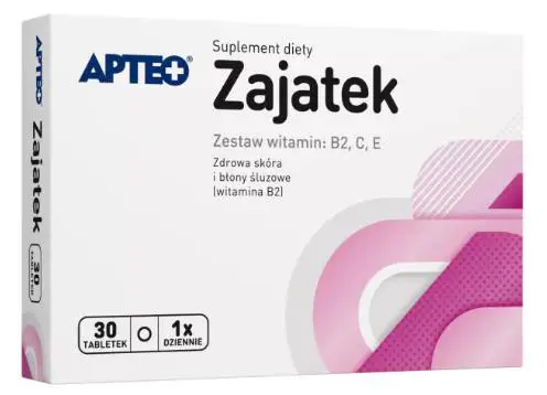 Zajatek APTEO witamina B2 + C + E 30 tabl. - 1 - Apteka HIT