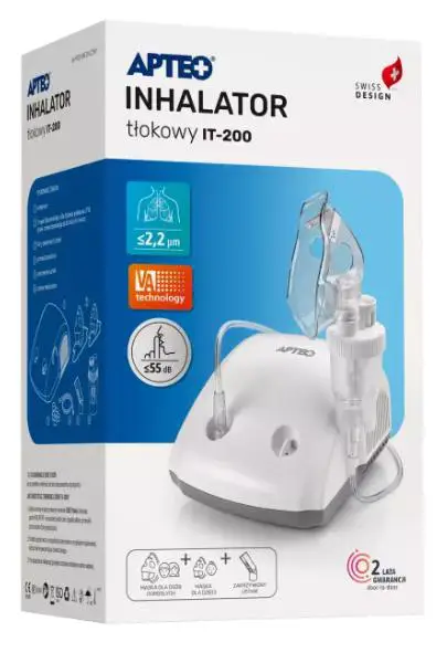 Inhalator tłokowy IT-200 APTEO CARE 1 szt. - 1 - Apteka HIT