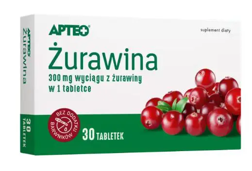 Żurawina APTEO 30 tabl. - 1 - Apteka HIT