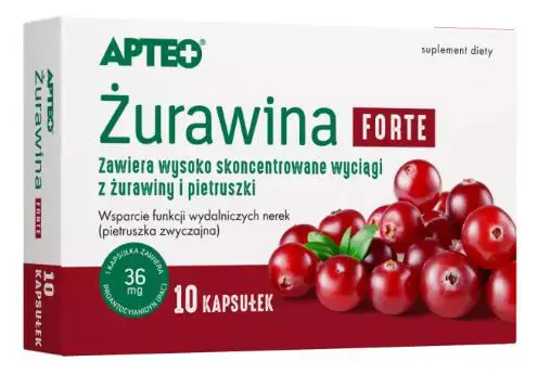 Żurawina Forte APTEO 10 kaps. - 1 - Apteka HIT