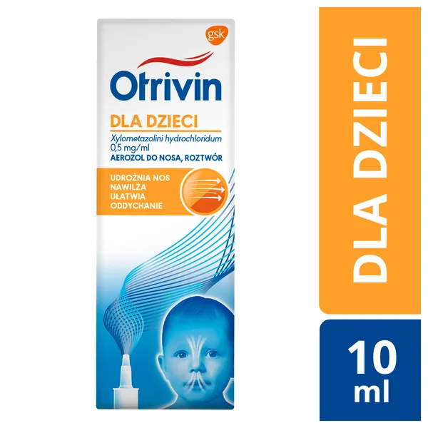 Otrivin dla dzieci 0,05% aerozol 10 ml - 1 - Apteka HIT