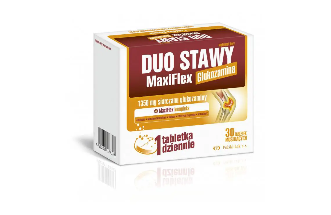 Duo Stawy MaxiFlex Glukozamina 30 tabl.mus. - 1 - Apteka HIT