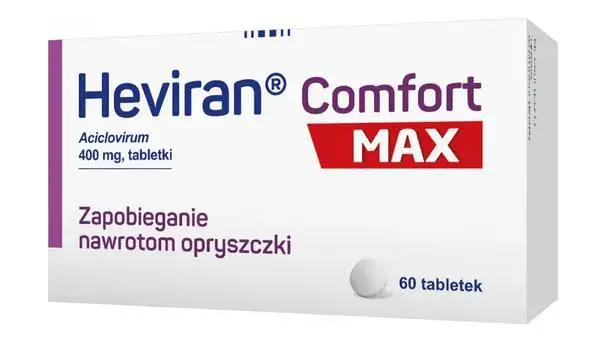 Heviran Comfort Max 400 mg 60 tabl. - 1 - Apteka HIT