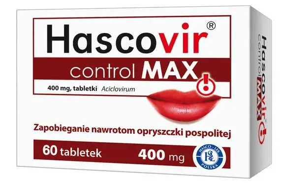 Hascovir control Max 400 mg 60 tabl. - 1 - Apteka HIT