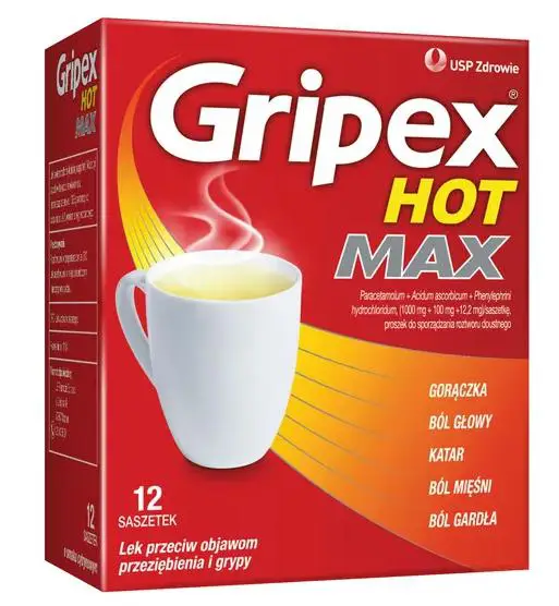 Gripex Hot Max 12 szasz. - 1 - Apteka HIT