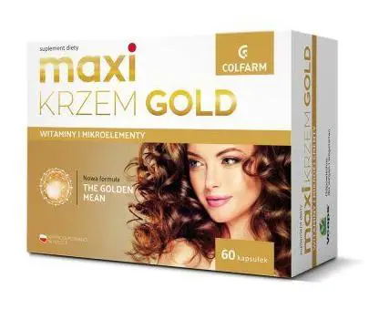 Maxi Krzem Gold 60 kaps. - 1 - Apteka HIT