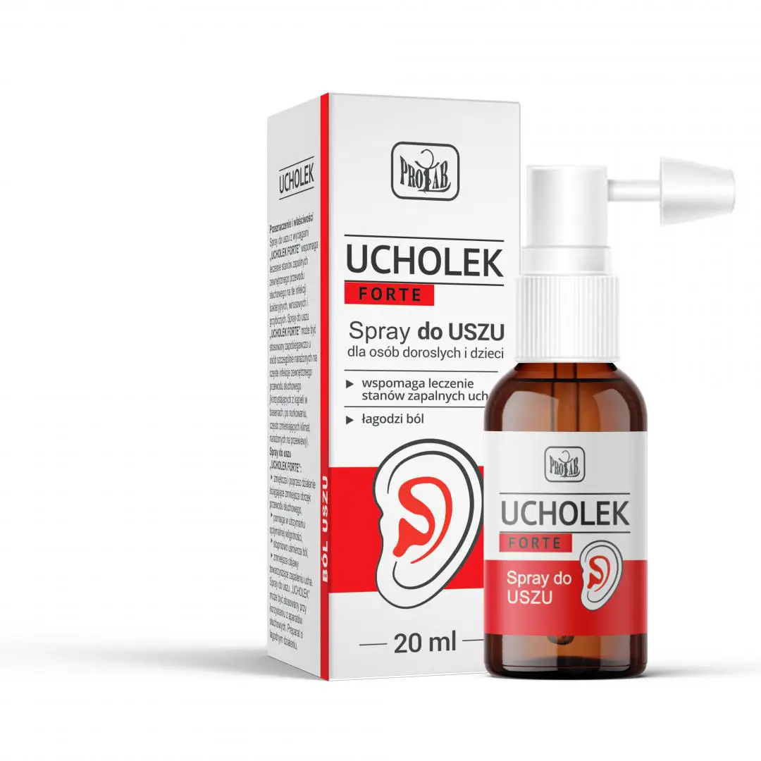 Ucholek Spray Forte spray do uszu 20 ml - 1 - Apteka HIT