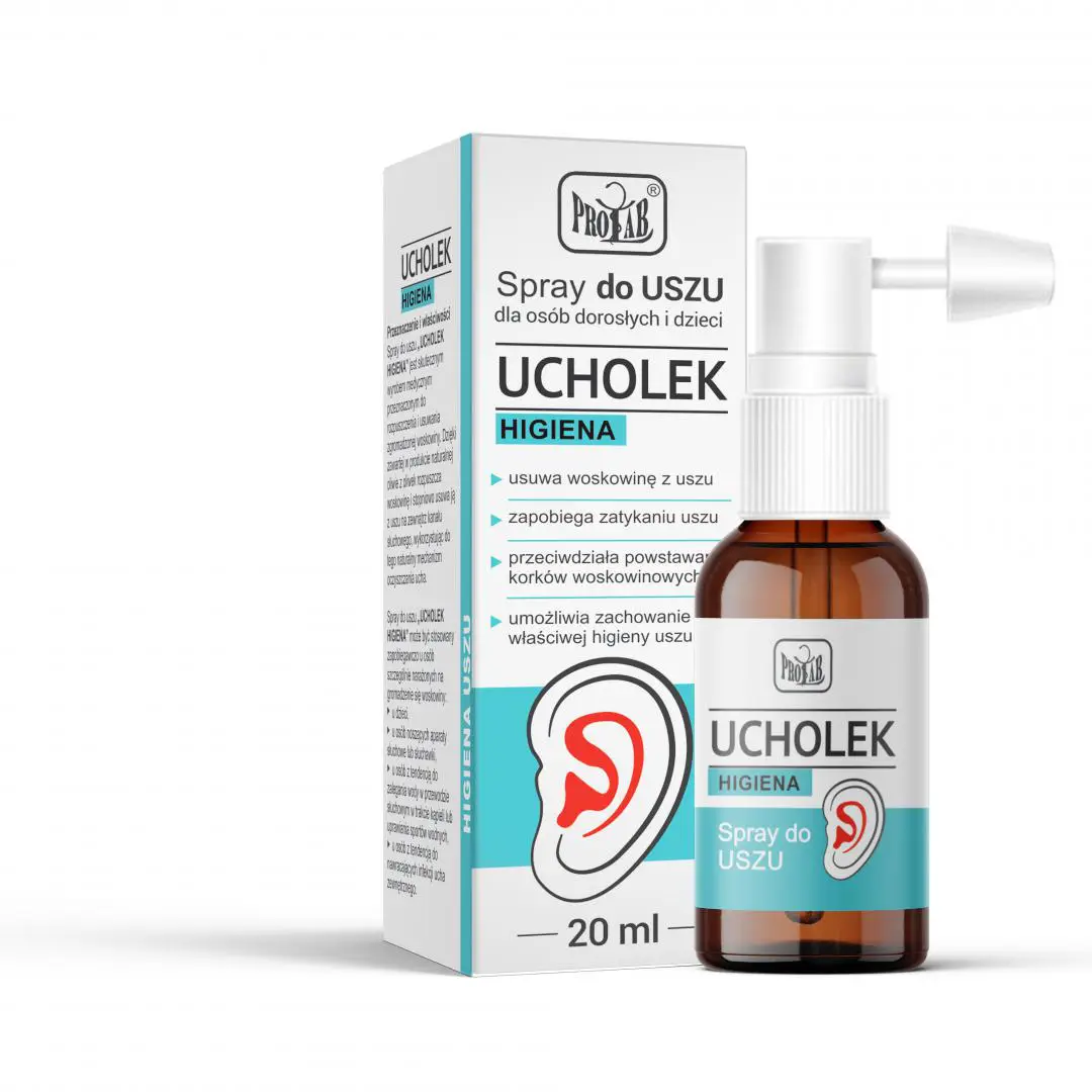 Ucholek Spray Higiena Spray do uszu 20 ml - 1 - Apteka HIT