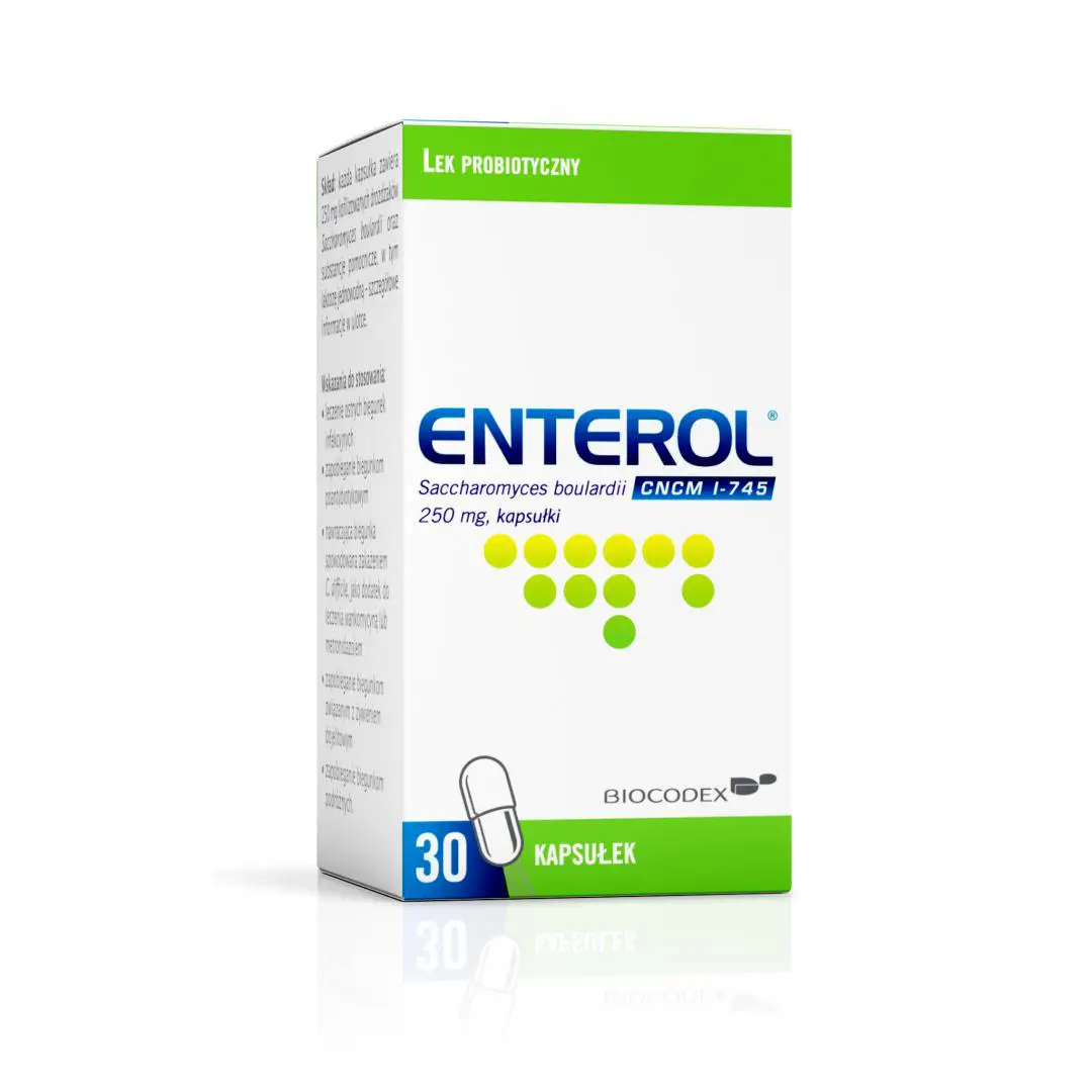 Enterol 250 mg 30 kapsułek - 1 - Apteka HIT