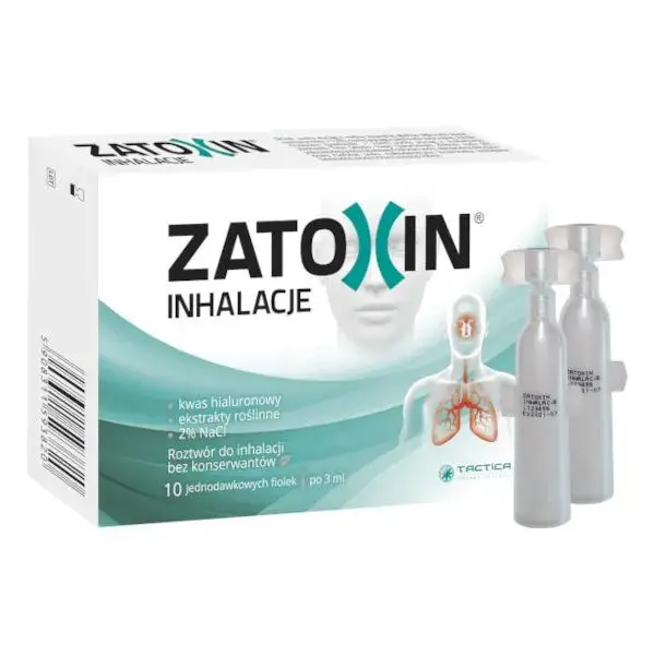 Zatoxin Inhalacje roztwór do inhalacji 10 fiolek - 1 - Apteka HIT